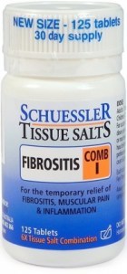Schuessler Tissue Salts Comb I - Fibrositis 125 Tabs