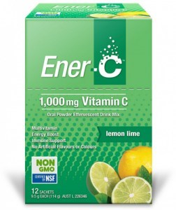 MARTIN & PLEASANCE ENER-C 1000mg Vitamin C Drink Mix Lemon Lime Sachet 9.5g x 12 Pack