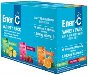 MARTIN & PLEASANCE ENER-C Daily Multivitamin Drink Mix (1000mg Vitamin C) Variety Pack Sachet x 30 P