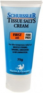 Schuessler Tissue Salts Cream Ferr Phos - First Aid 75gm