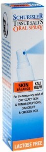 Schuessler Tissue Salts Oral Spray Kali Sulph - Skin Balance 30ml