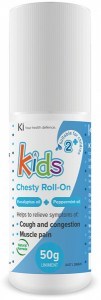 MARTIN & PLEASANCE KI Kids Chesty Roll-On (Eucalyptus + Peppermint Oil) 50g