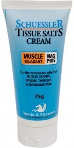Schuessler Tissue Salts Cream Mag Phos - Muscle Relaxant 75gm