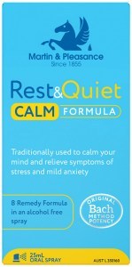 MARTIN & PLEASANCE REST & QUIET Calm Formula Oral Spray 25ml