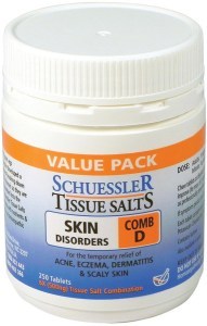 MARTIN & PLEASANCE Schuessler Tissue Salts Comb D (Skin Disorders) 250t