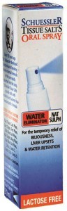 MARTIN & PLEASANCE Schuessler Tissue Salts Nat Sulph (Water Eliminator) Spray 30ml