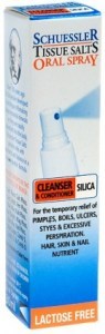 Schuessler Tissue Salts Oral Spray Silica - Cleanser & Conditioner 30ml