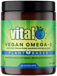 MARTIN & PLEASANCE VITAL Plant Based Vegan Omega-3 45vc