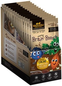 MAVELLA SUPERFOODS Brain Superfood Smoothie Boost Cacao Sachet 10g x 14 Display