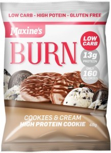 Maxine's Burn Cookie Cookies & Cream  12x40g
