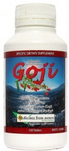 Medicines From Nature Goji Extract 1500mg 120tabs