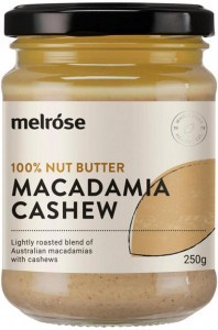 MELROSE 100% Nut Butter Macadamia Cashew 250g