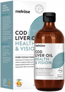 MELROSE Cod Liver Oil (Health & Vision) 500ml