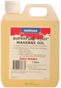 MELROSE H2Oil Superfine Massage Oil 1L