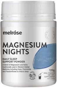 MELROSE Magnesium Nights (Daily Sleep Support) Berry Oral Powder 120g