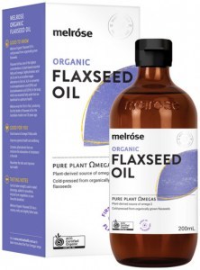 MELROSE Organic Flaxseed Oil 200ml