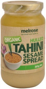 MELROSE Organic Tahini Sesame Spread Hulled 365g