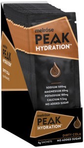 MELROSE Peak Hydration Dirty Cola Sachet 6g x 20 Display