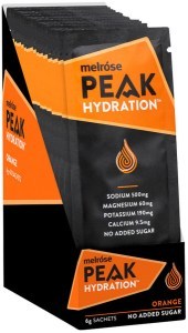MELROSE Peak Hydration Orange Sachet 6g x 20 Display