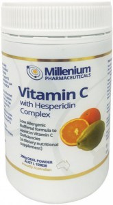 MILLENIUM PHARMACEUTICALS WHITE Vitamin C with Hesperidin Complex 200g