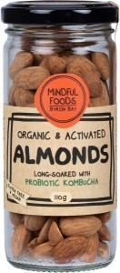 Mindful Foods Almonds Organic & Activated 110g