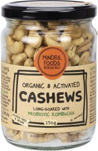 Mindful Foods Cashews Organic & Activated 250g