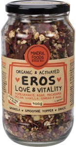 Mindful Foods Eros Love & Vitality Granola Organic & Activated 400g