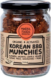 Mindful Foods Korean BBQ Munchies Organic & Activated 200g