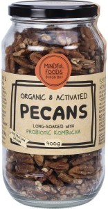 Mindful Foods Pecans Organic & Activated 400g