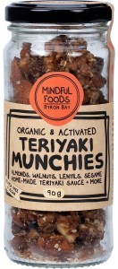 Mindful Foods Teriyaki Munchies Organic & Activated 90g