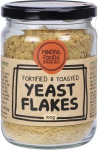 Mindful Foods Yeast Flakes Fortified & Toasted 100g
