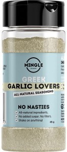 Mingle Greek Garlic Lovers All Natural Seasoning 10x45g