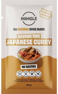 Mingle Natural Seasoning Blend Japanese Curry 12x30g