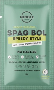 Mingle Natural Seasoning Blend Spag Bol Speedy-Style 12x30g