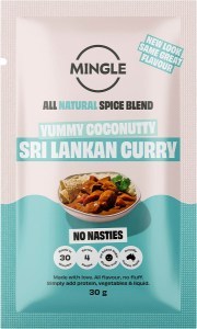 Mingle Sri Lankan Curry All Natural Recipe Base 12x30g