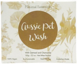 MINIMAL ESSENTIALS Aussie Pet Wash Bar with Oatmeal & Chamomile 150g