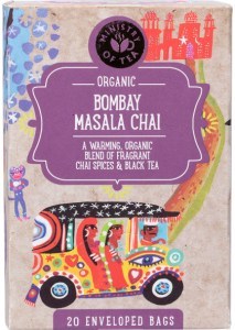 Ministry of Tea Organic Bombay Masala Chai Tea Bags 20pk