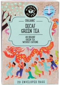 Ministry of Tea Organic Decaf Green Tea Bags 20pk