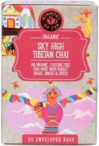 Ministry of Tea Organic Sky High Tibetan Chai Tea Bags 20pk