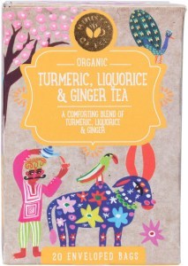 Ministry of Tea Organic Turmeric, Liquorice & Ginger Tea Tea Bags 20pk