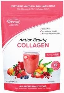 MORLIFE Antiox Beauty Collagen Berry Delight 200g