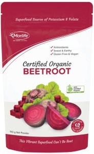 MORLIFE Organic Beetroot Powder 150g