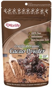 MORLIFE Organic Cacao Powder 150g
