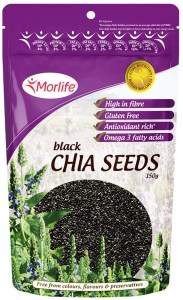MORLIFE Organic Chia Seeds 150g