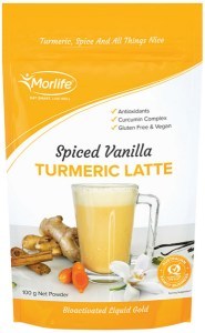 MORLIFE Spiced Vanilla Turmeric Latte 100g