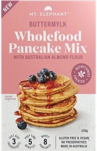 Mt. Elephant Wholefood Pancake Mix Buttermylk 5x230g