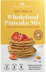 Mt. Elephant Wholefood Pancake Mix Very Vanilla 5x230g