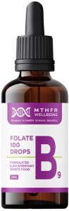 MTHFR WELLBEING Folate B9 100 Drops 30ml