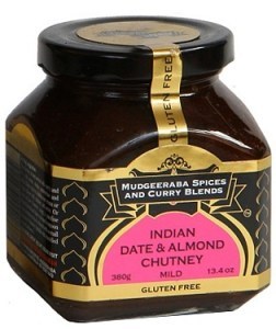 Mudgeeraba Indian Date & Almond Chutney  380g
