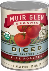 Muir Glen Organic Diced Tomatoes Fire Roasted 794g
